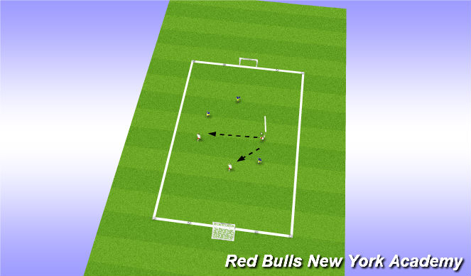 Football/Soccer Session Plan Drill (Colour): SSG- Condition