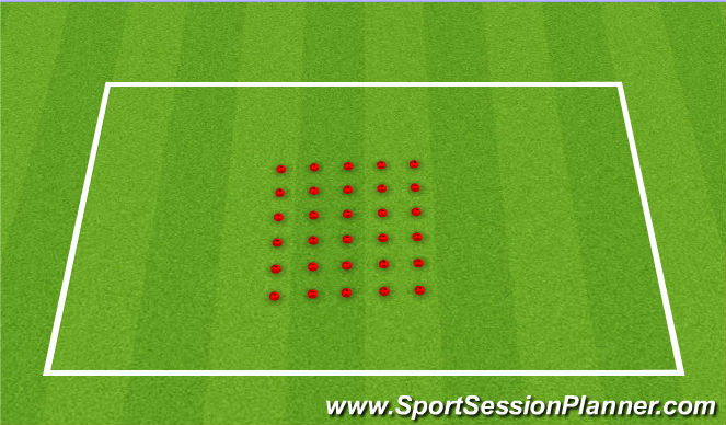 Football/Soccer Session Plan Drill (Colour): Screen 2
