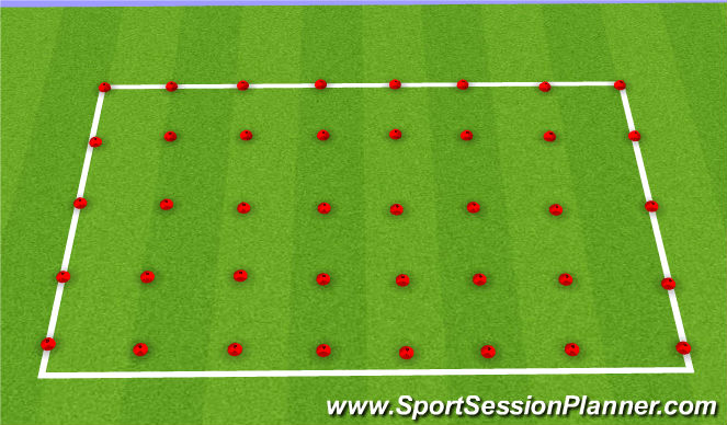 Football/Soccer Session Plan Drill (Colour): Screen 4