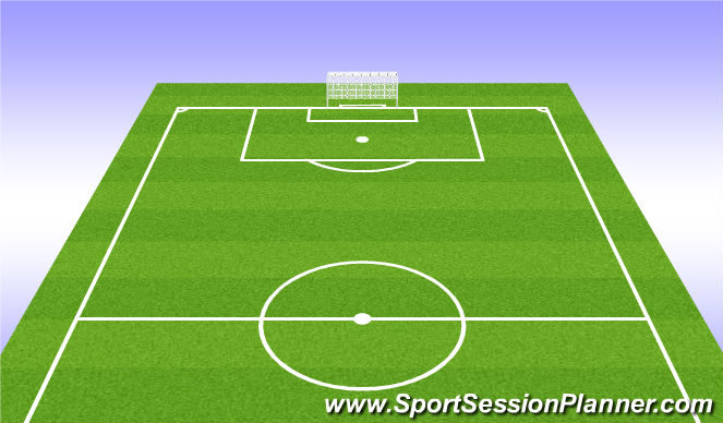 Football/Soccer Session Plan Drill (Colour): Cool down