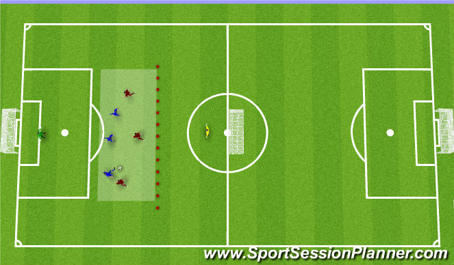 Football/Soccer Session Plan Drill (Colour): Part 2
