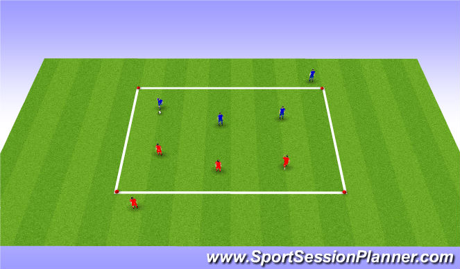Football/Soccer Session Plan Drill (Colour): Arrival
