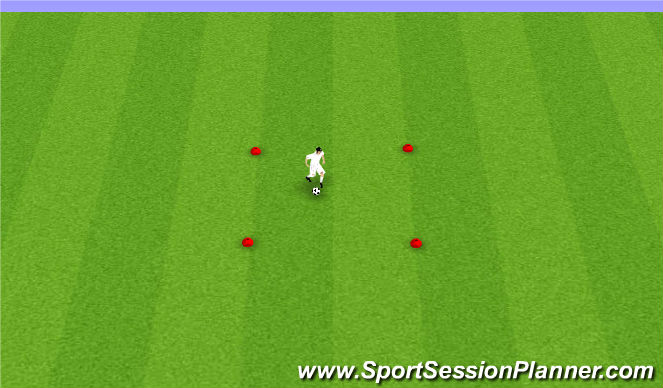 Football/Soccer Session Plan Drill (Colour): SB1: Barcelona