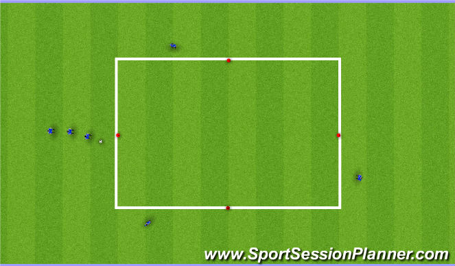 Football/Soccer Session Plan Drill (Colour): Pattern #1