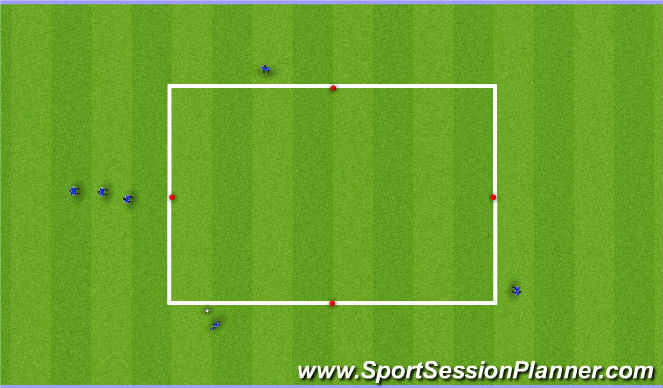 Football/Soccer Session Plan Drill (Colour): Pattern #2