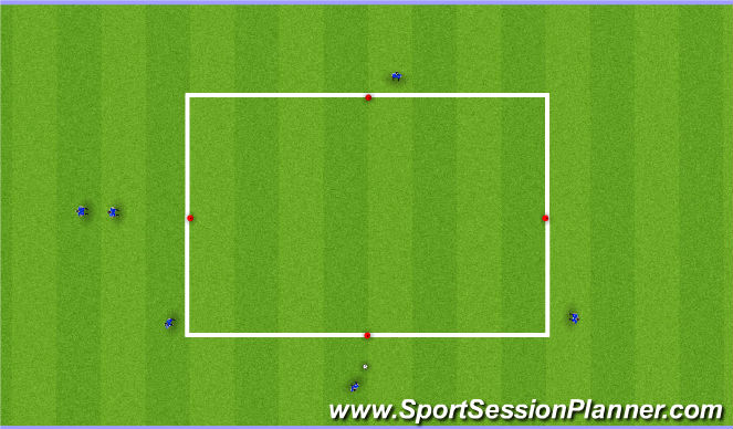 Football/Soccer Session Plan Drill (Colour): Pattern #3