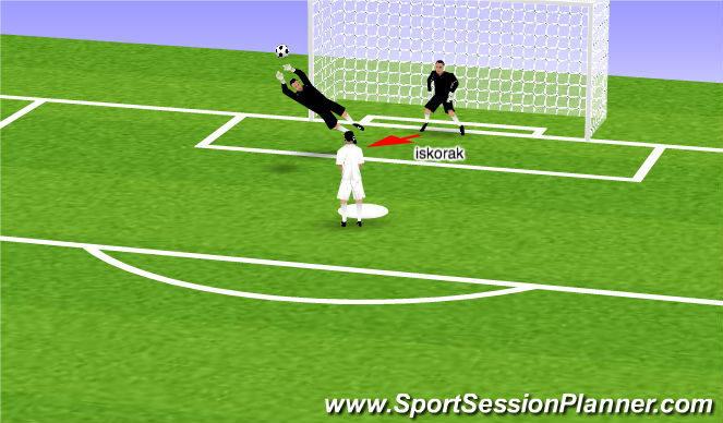Football/Soccer Session Plan Drill (Colour): Screen 1