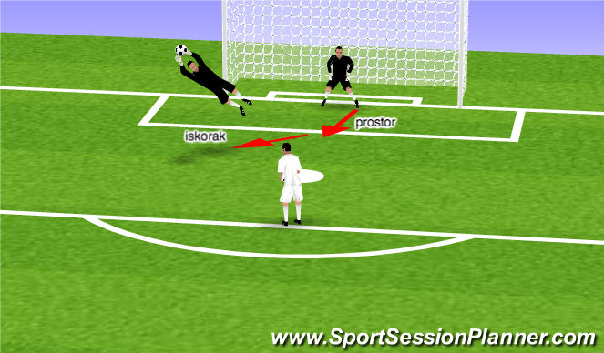 Football/Soccer Session Plan Drill (Colour): Screen 2