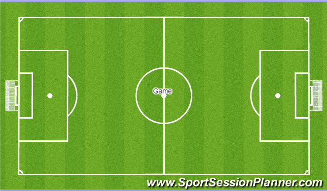 Football/Soccer Session Plan Drill (Colour): Screen 3