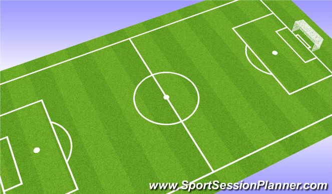 Football/Soccer Session Plan Drill (Colour): Screen 3
