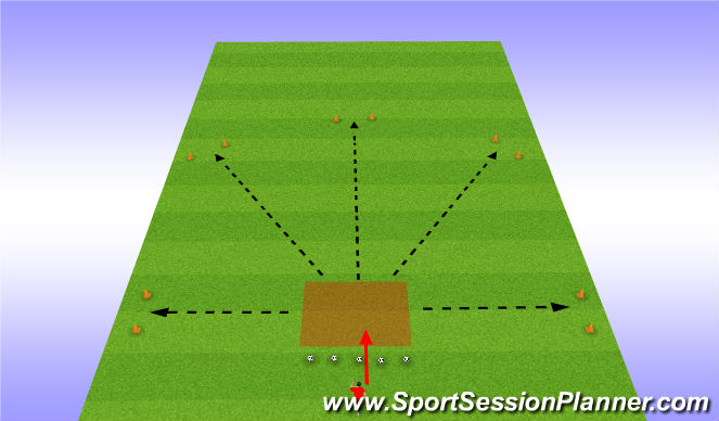 Football/Soccer Session Plan Drill (Colour): Part 1