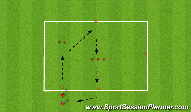 Football/Soccer Session Plan Drill (Colour): Screen 1