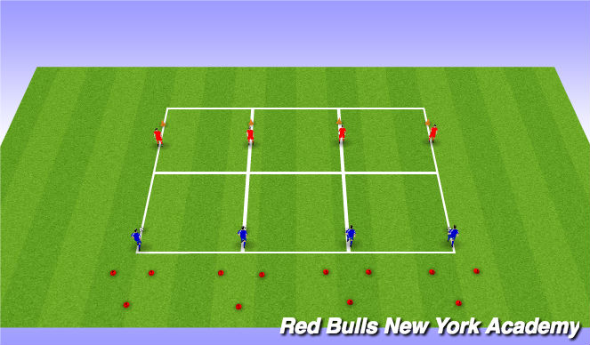 Fútbol Ejercicio del Plan de Sesiones (Color): Treasure Chest