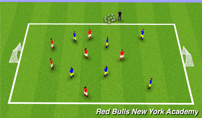 Football/Soccer Session Plan Drill (Colour): Game: