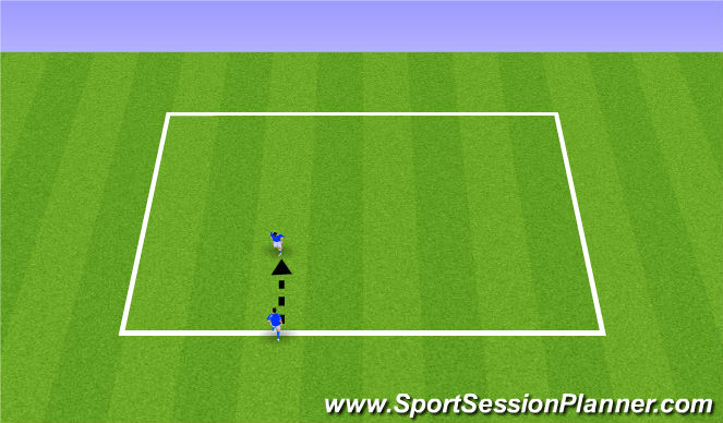 Football/Soccer Session Plan Drill (Colour): Technical Competition