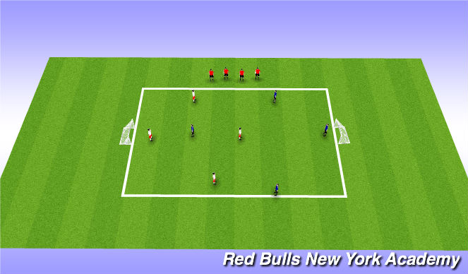 Football/Soccer Session Plan Drill (Colour): Game