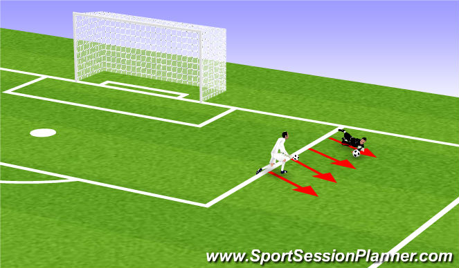 Football/Soccer Session Plan Drill (Colour): Screen 3