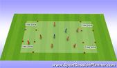 Football/Soccer: Running and DWB, Technical: Dribbling and RWB Beginner