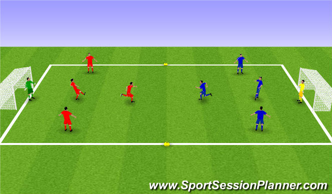 Football/Soccer Session Plan Drill (Colour): Games