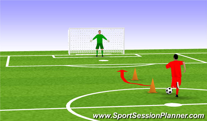 Football/Soccer Session Plan Drill (Colour): Screen 5