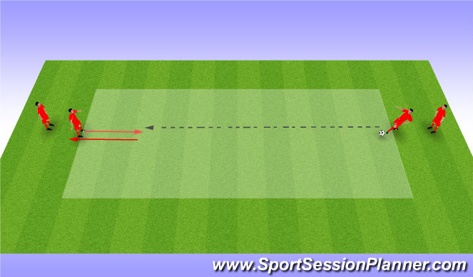 Football/Soccer Session Plan Drill (Colour): Screen 1