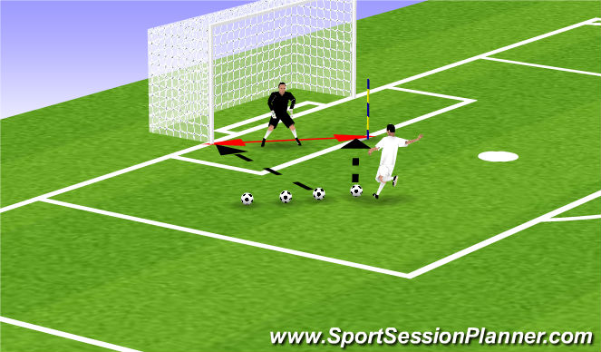 Football/Soccer Session Plan Drill (Colour): Screen 4