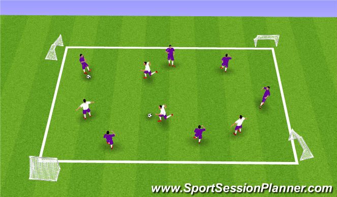 Football/Soccer Session Plan Drill (Colour): Liverpool Rondo