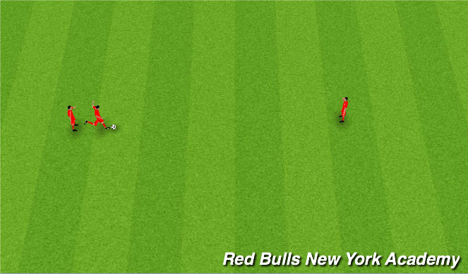 Football/Soccer Session Plan Drill (Colour): Warm Up