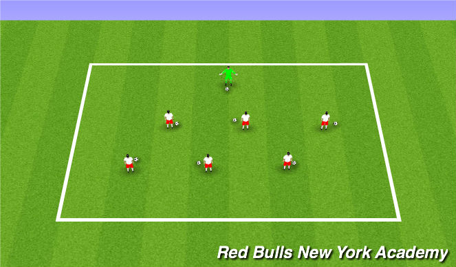 Football/Soccer Session Plan Drill (Colour): Super Heroes in Training