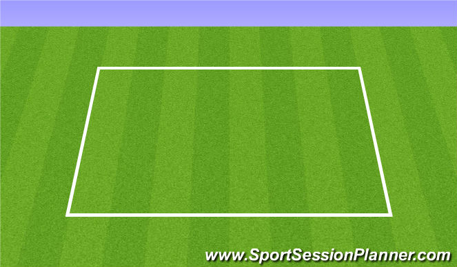 Football/Soccer Session Plan Drill (Colour): Stage 1: W-up