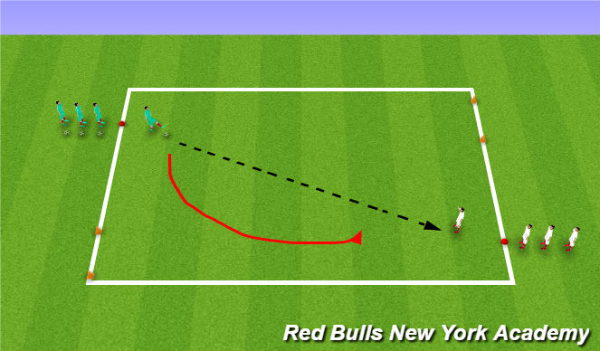 Football/Soccer Session Plan Drill (Colour): Main Theme