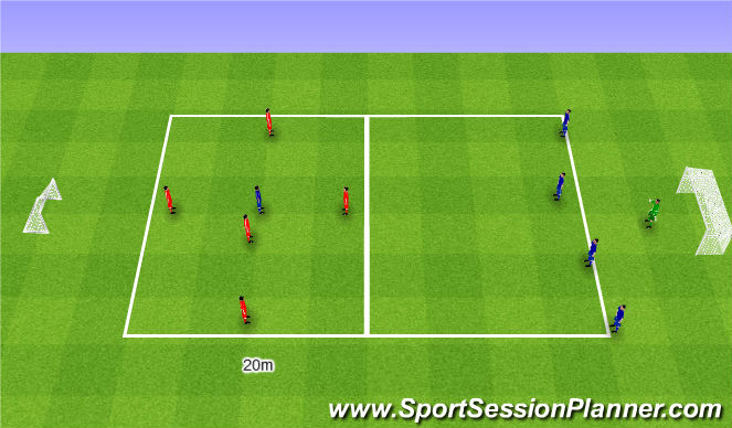Football/Soccer Session Plan Drill (Colour): Rondo 5v1/2/3/4/5. Dziadek 5v1/2/3/4/5.