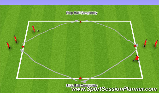 Football/Soccer Session Plan Drill (Colour): Screen 6