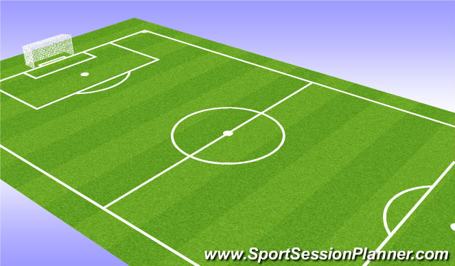 Football/Soccer Session Plan Drill (Colour): Short passing session