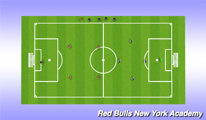 Football/Soccer Session Plan Drill (Colour): Tournament