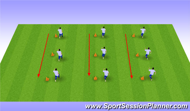 Football/Soccer Session Plan Drill (Colour): Screen 1