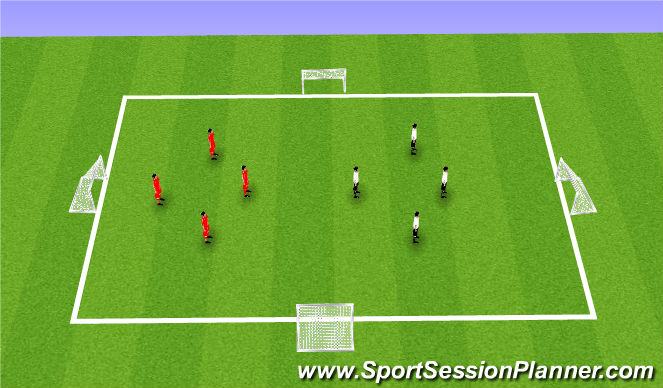 Football/Soccer Session Plan Drill (Colour): Screen 5