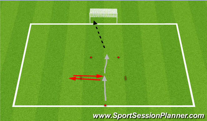Football/Soccer Session Plan Drill (Colour): Screen 2