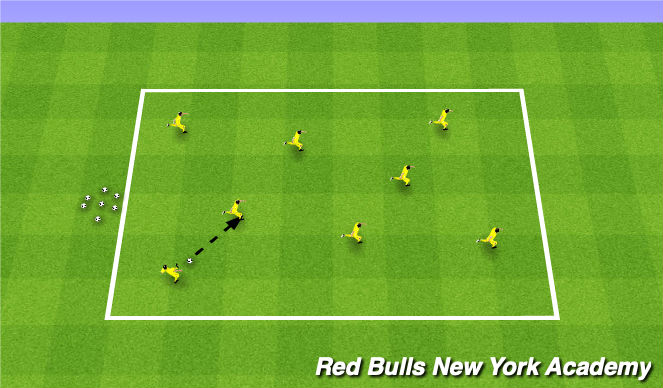 Football/Soccer Session Plan Drill (Colour): Star Wars