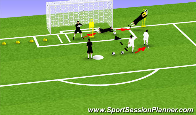 Football/Soccer Session Plan Drill (Colour): Screen 4