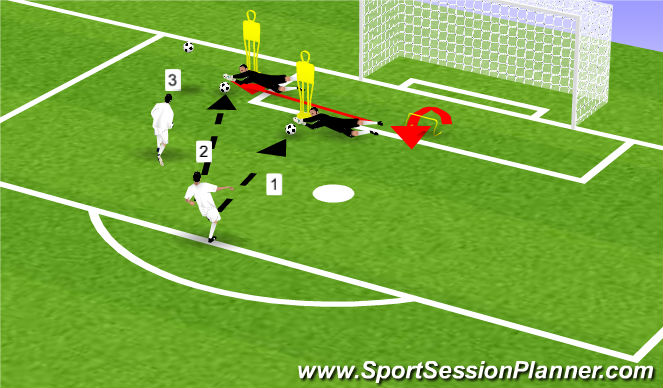 Football/Soccer Session Plan Drill (Colour): Screen 5