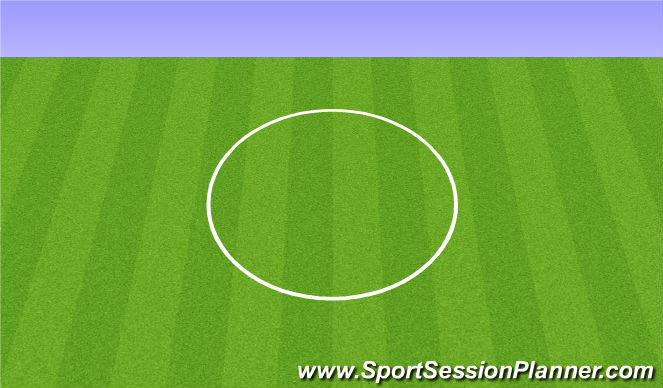 Football/Soccer Session Plan Drill (Colour): Aquecimento