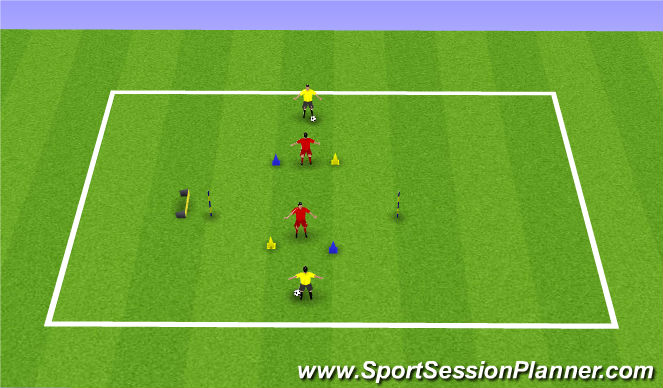 Football/Soccer Session Plan Drill (Colour): Screen 1