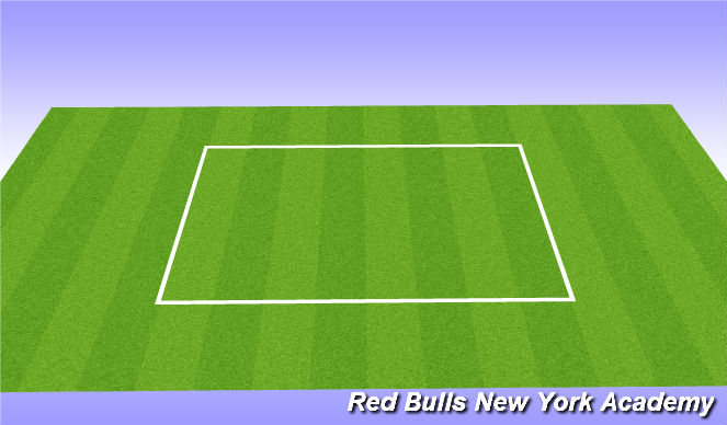 Football/Soccer Session Plan Drill (Colour): Warm up and athletic training