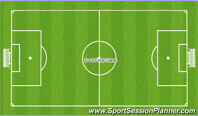 Football/Soccer Session Plan Drill (Colour): Screen 4