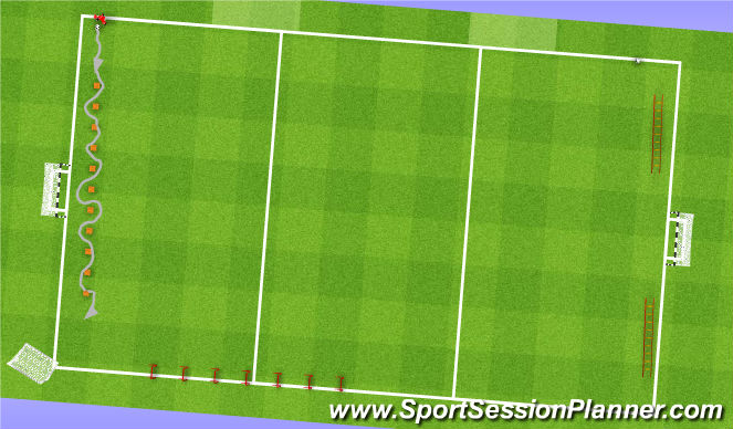 Futsal Session Plan Drill (Colour): Animation 1