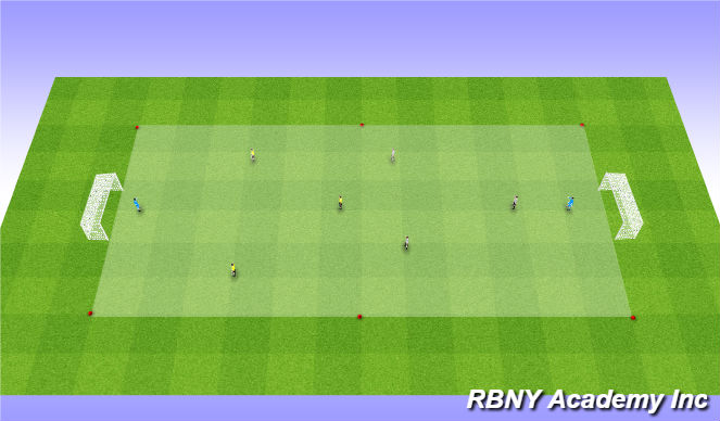 Football/Soccer Session Plan Drill (Colour): Game