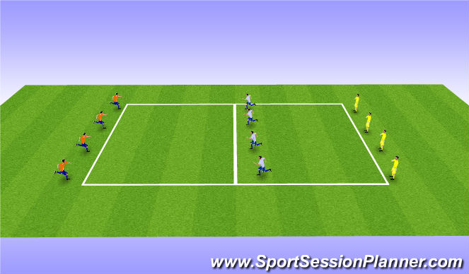 Football/Soccer Session Plan Drill (Colour): Screen 2