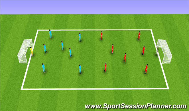 Football/Soccer Session Plan Drill (Colour): Screen 5