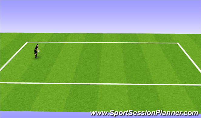 Football/Soccer Session Plan Drill (Colour): Juggling Test